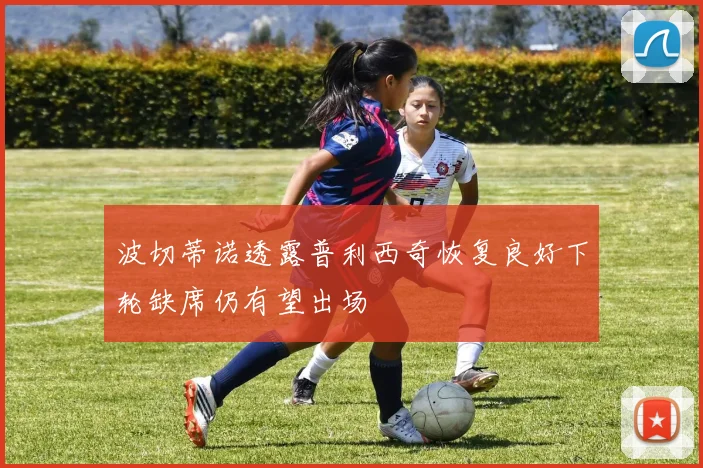 波切蒂诺透露普利西奇恢复良好下轮缺席仍有望出场